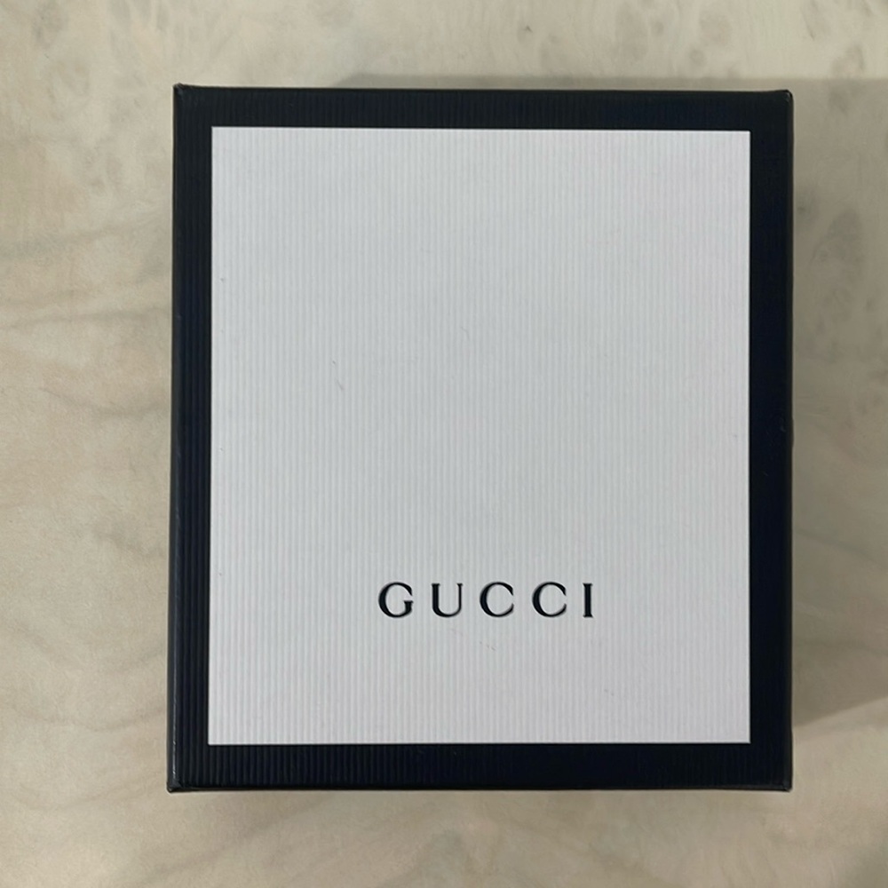 Gucci card holder or wallet box with dust bag